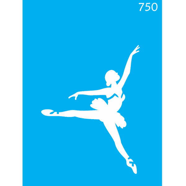 Stencil Opa 15x20 Bailarina