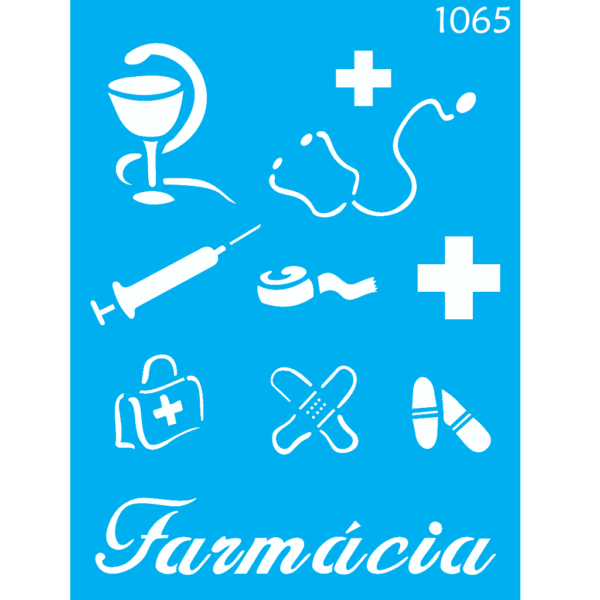 Stencil Opa 15x20 Farmácia
