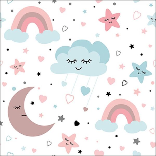 Guardanapo Cute Sky 33x33