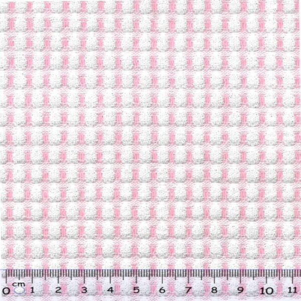 Tecido Algodão Waffle Rosa Bebe  1.50Mts.