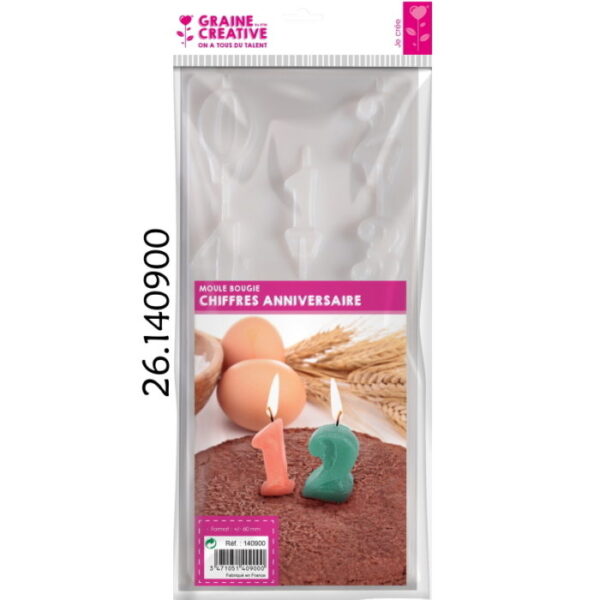 Molde Graine Creative Aniversário  ~60mm