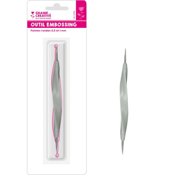 Boleador Prof. 2 Pontas 0.5 e 1mm