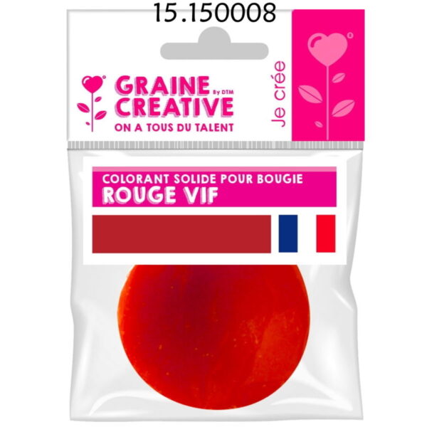 Corante Sólido p/ Vela Vermelho 20gr.