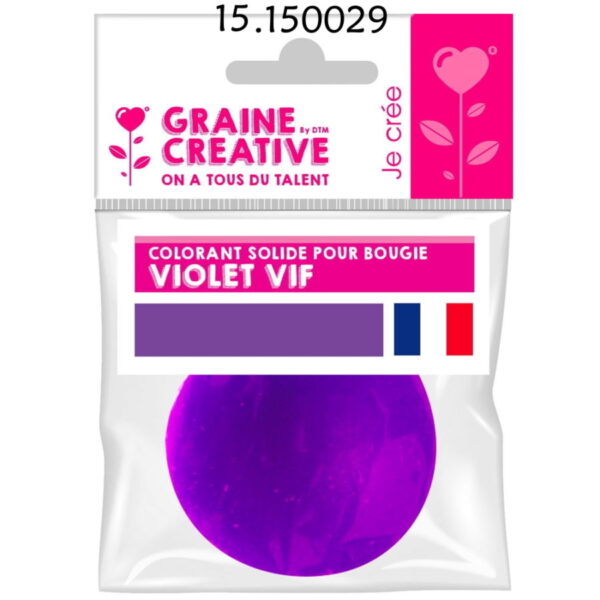 Corante Sólido p/ Vela Violeta 20gr.
