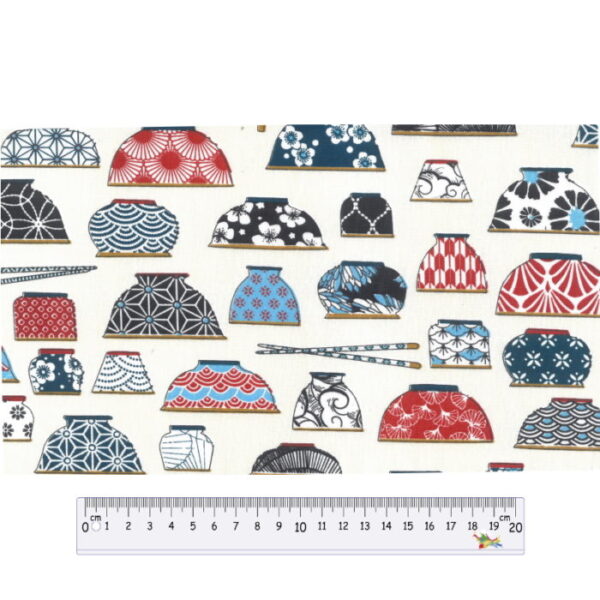 Tecido Algodão Taças 1.60Mts.