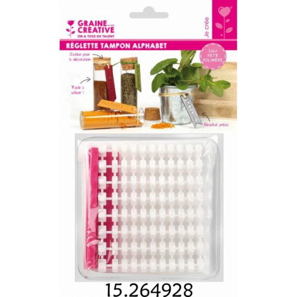 Calha p/ Impressão Baixo Relevo Alfanumérico