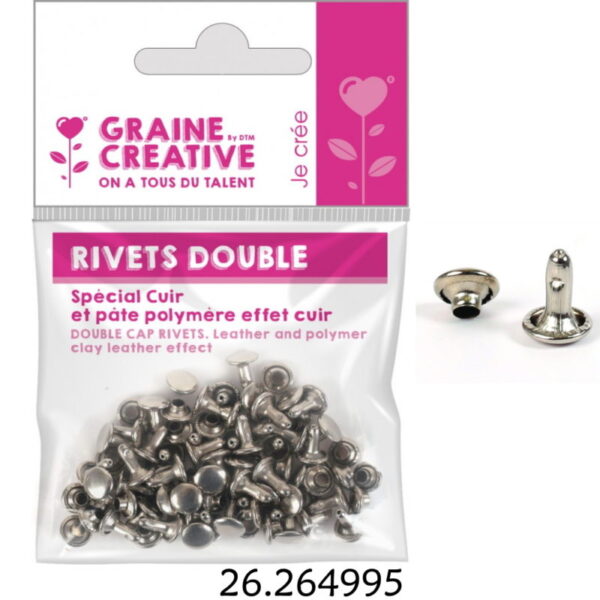 Rebites Prata 6mm  (30un.)