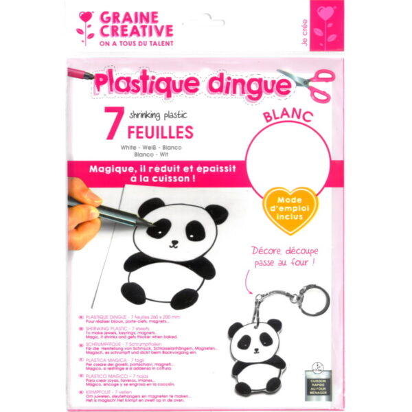 Plástico Mágico Branco 7 Folhas 200x260 mm