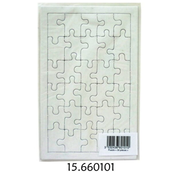 Puzzle 30 Peças p/ Decorar  200x130mm 10un.
