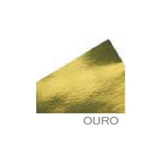 Cartolina Metalizada Ouro A4 250grs. (25un.)