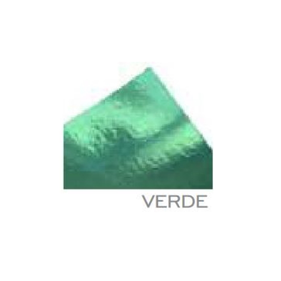 Cartolina Metalizada Verde A4 250grs. (25un.)