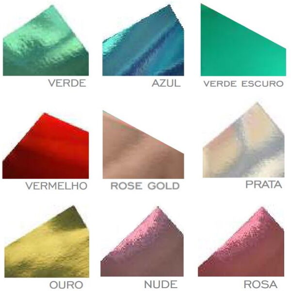 Cartolina Metalizada 64x47 - 250gr. Bloco