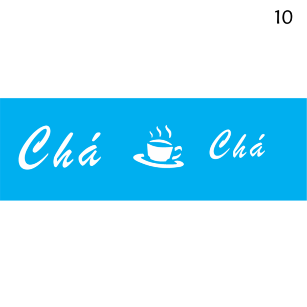 Stencil Opa 10x30 Chá