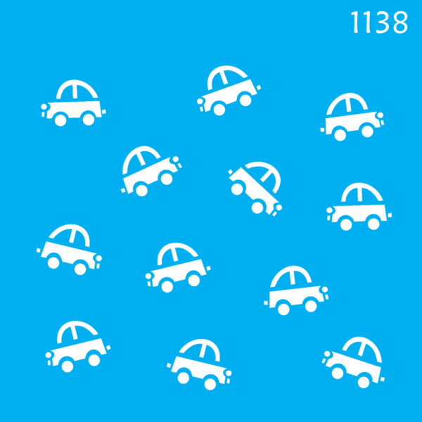 Stencil Opa 14x14 Micro Carros