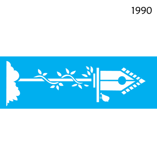 Stencil Opa 10x30 Casa de Passarinho