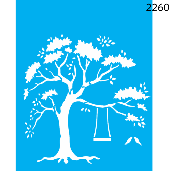Stencil Opa 20X25 Arvore