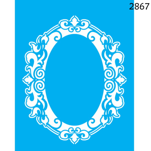 Stencil Opa 20X25 Arabescos I