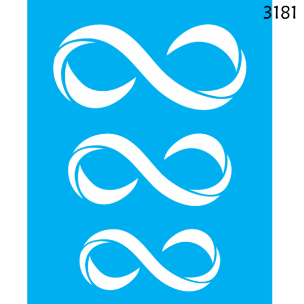 Stencil Opa 20X25 Símbolos Infinito