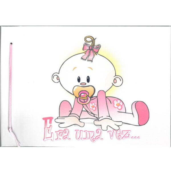 Álbum Era Uma Vez 30x21 Rosa