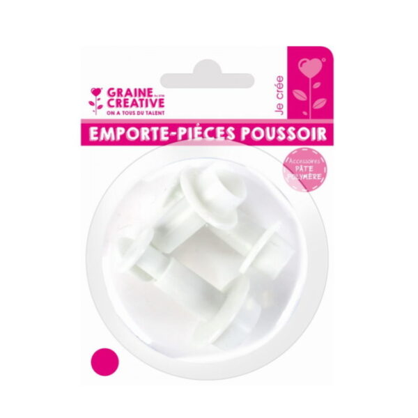 Mini Molde/Cortante 3 Círculos ~10/15mm