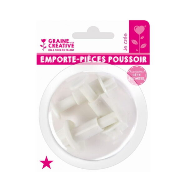 Mini Molde/Cortante 3 Estrelas ~10/20mm