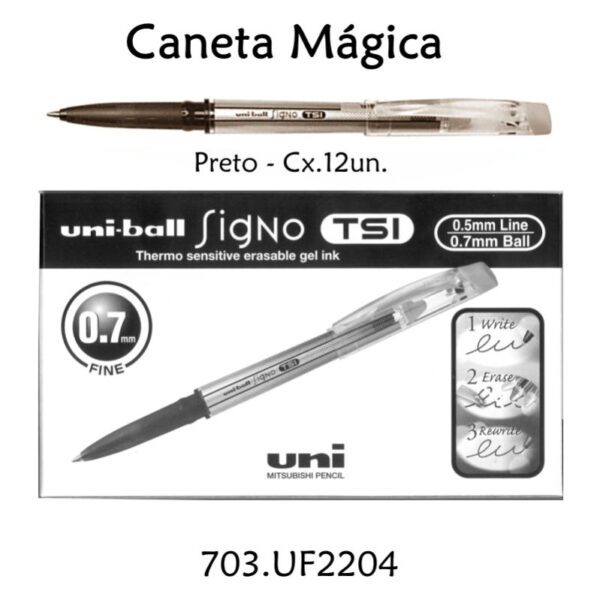 Caneta Mágica - Preto Cx.12un.