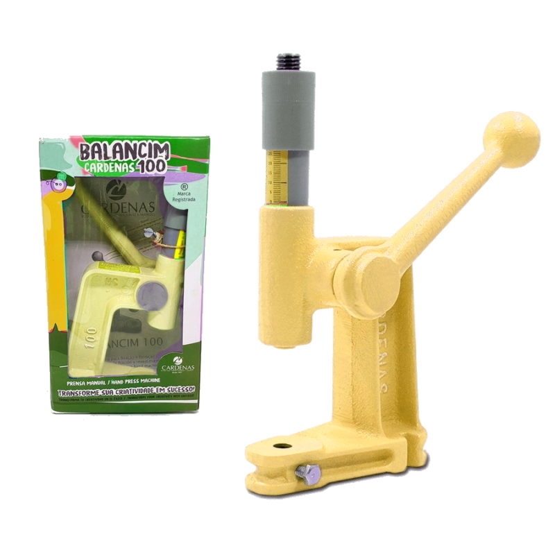 Prensa Manual Balacim 100 Amarelo