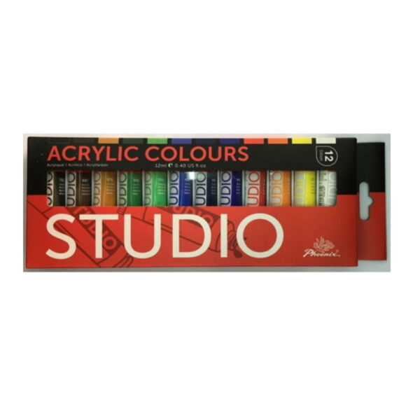 Set Acrílico 12ml x12