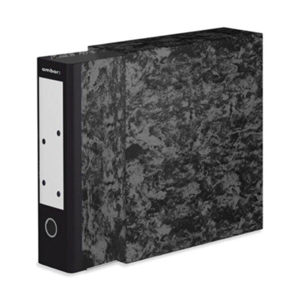 Pasta Arquivo Ambar Marmoreada c/ Caixa L/80