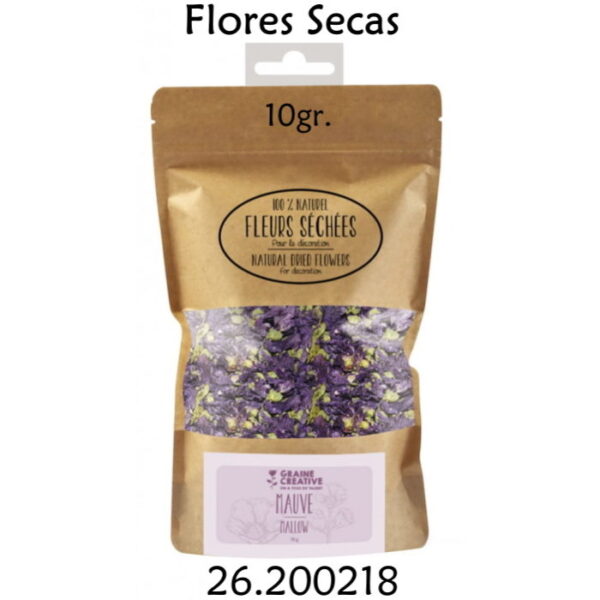 Flores Secas Malva 10gr.