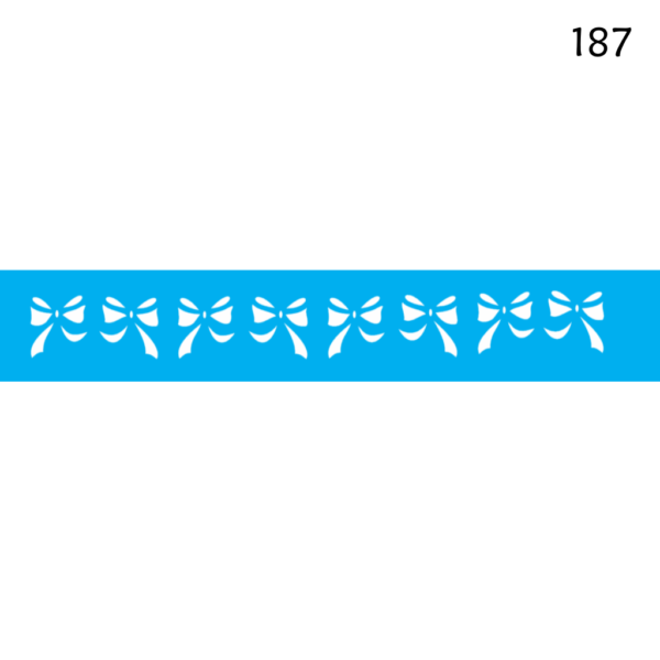 Stencil Opa 4x30 Simples Laços