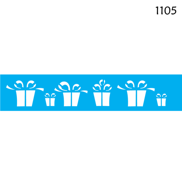 Stencil Opa 6x30 Simples Presentes