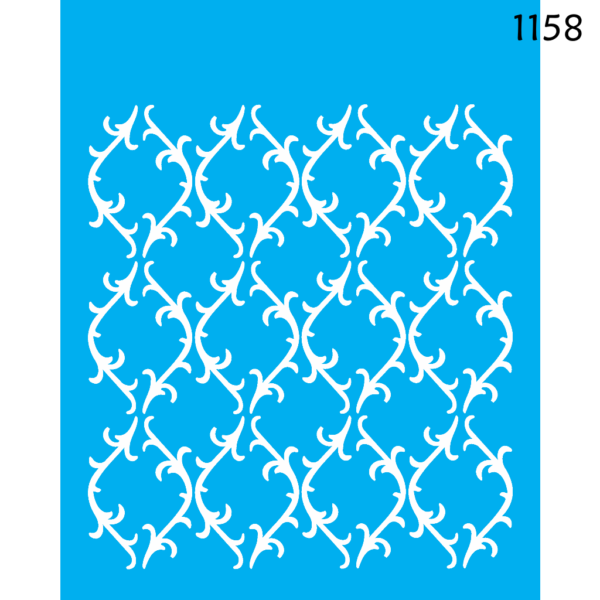 Stencil Opa 20X25 Estamparia Folhas