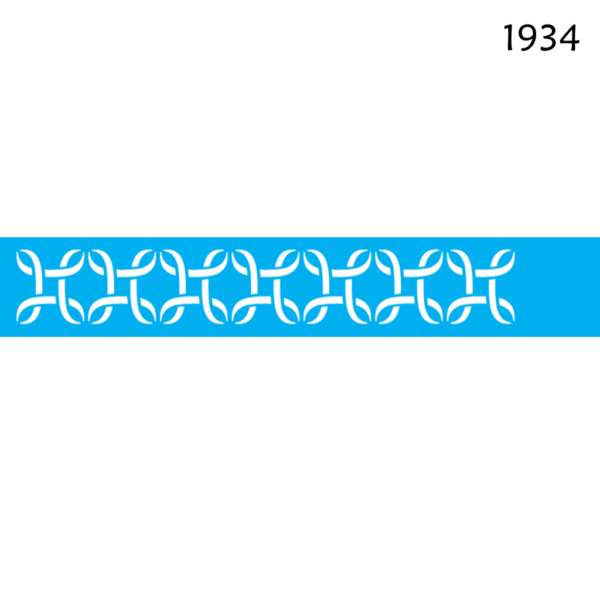 Stencil Opa 4x30 Simples Trançado Fita