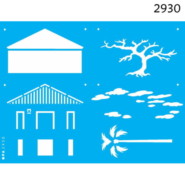 Stencil Opa 15x20 Country Brasil – Casa I