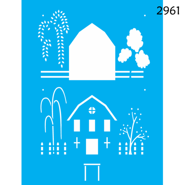 Stencil Opa 20X25 Simples Country