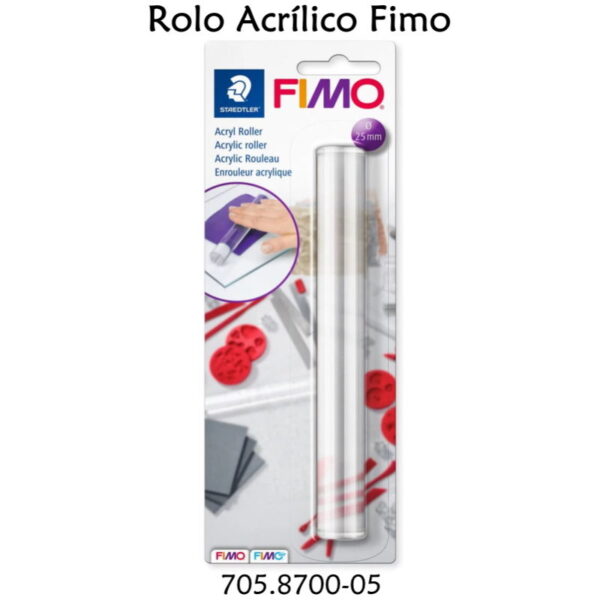 Rolo Acrílico 25x200mm Fimo