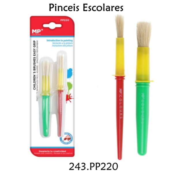 Pinceis Escolares 2un.