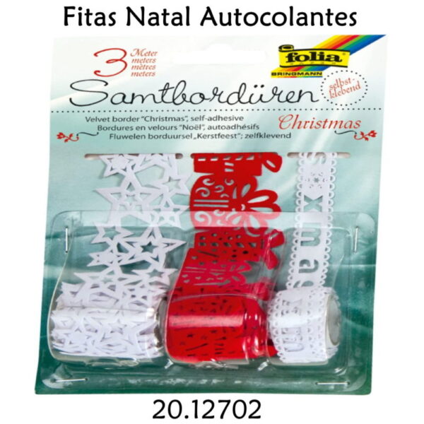 Fitas Natal Autocolantes