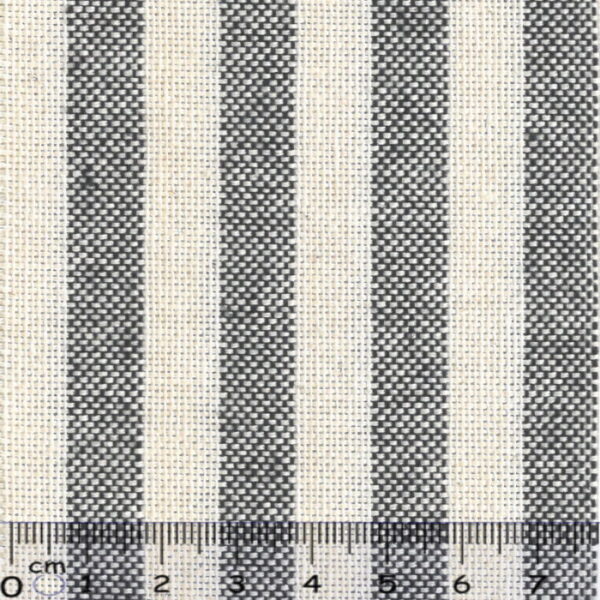 Linho Alentejano Riscas Negro 2.80Mts.