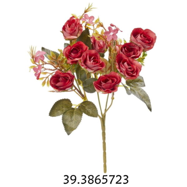 Ramo Flores Rosa 300 mm