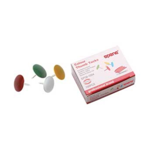 Pioneses Coloridos Epene Cx.100un.