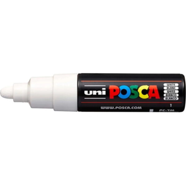 Marcador Posca PC-7 Branco