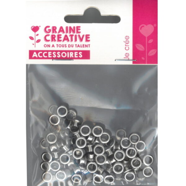 Ilhóses Metálicas 7mm  100un.