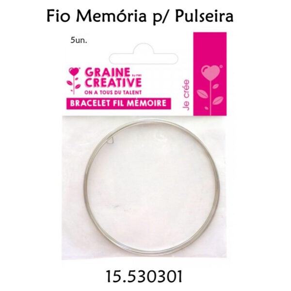 Fio Memória p/ Pulseira 5un.