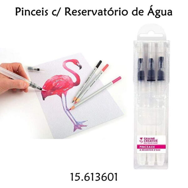 Pinceis c/Reservatório de Água 3un.