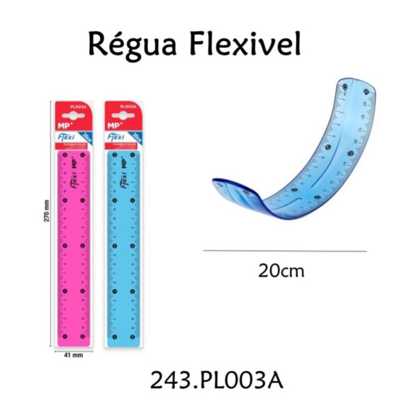 Régua Flexível 20cm