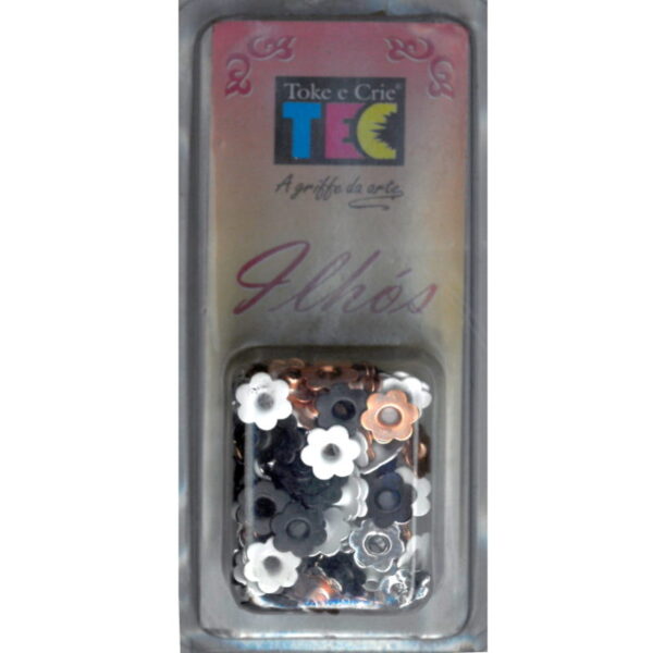 Ilhós Flor IV 3mm  96un.