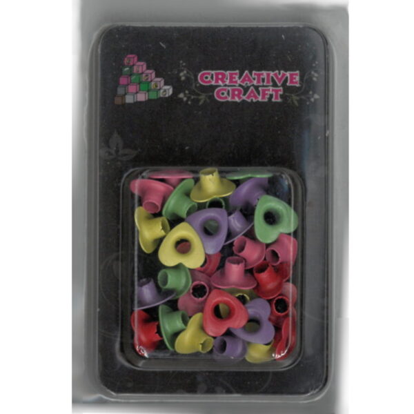 Ilhós Coração 5mm  30un.