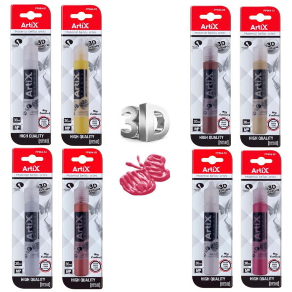 Pintura 3D  30ml (clique p/ver cores)